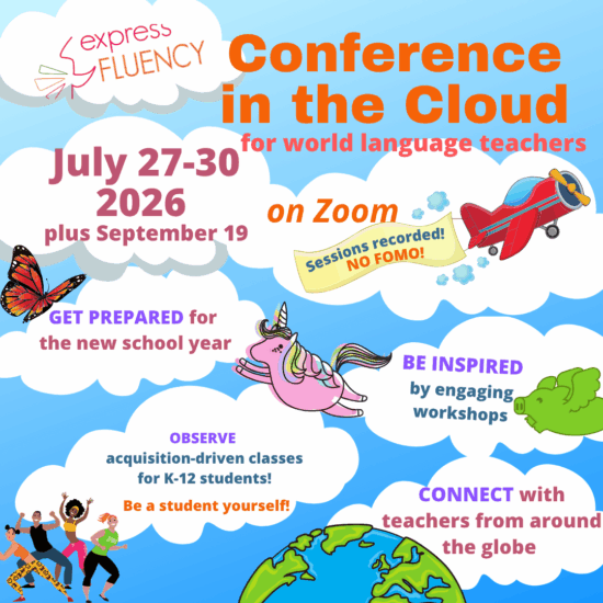 Conference in the Cloud for World Language Teachers 2026