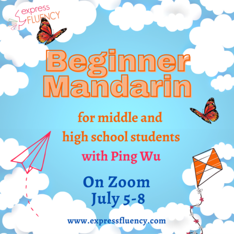 beginner mandarin 2022 ping wu