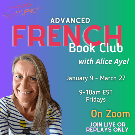 advanced french book club winter 2026
