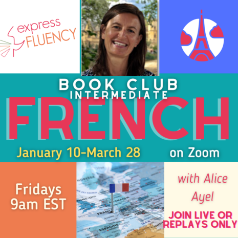 winter 2025 intermediate book club french