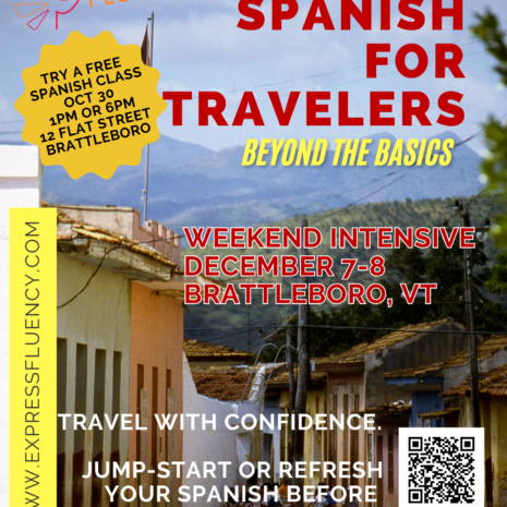 Spanish for travelers- beyond the basics